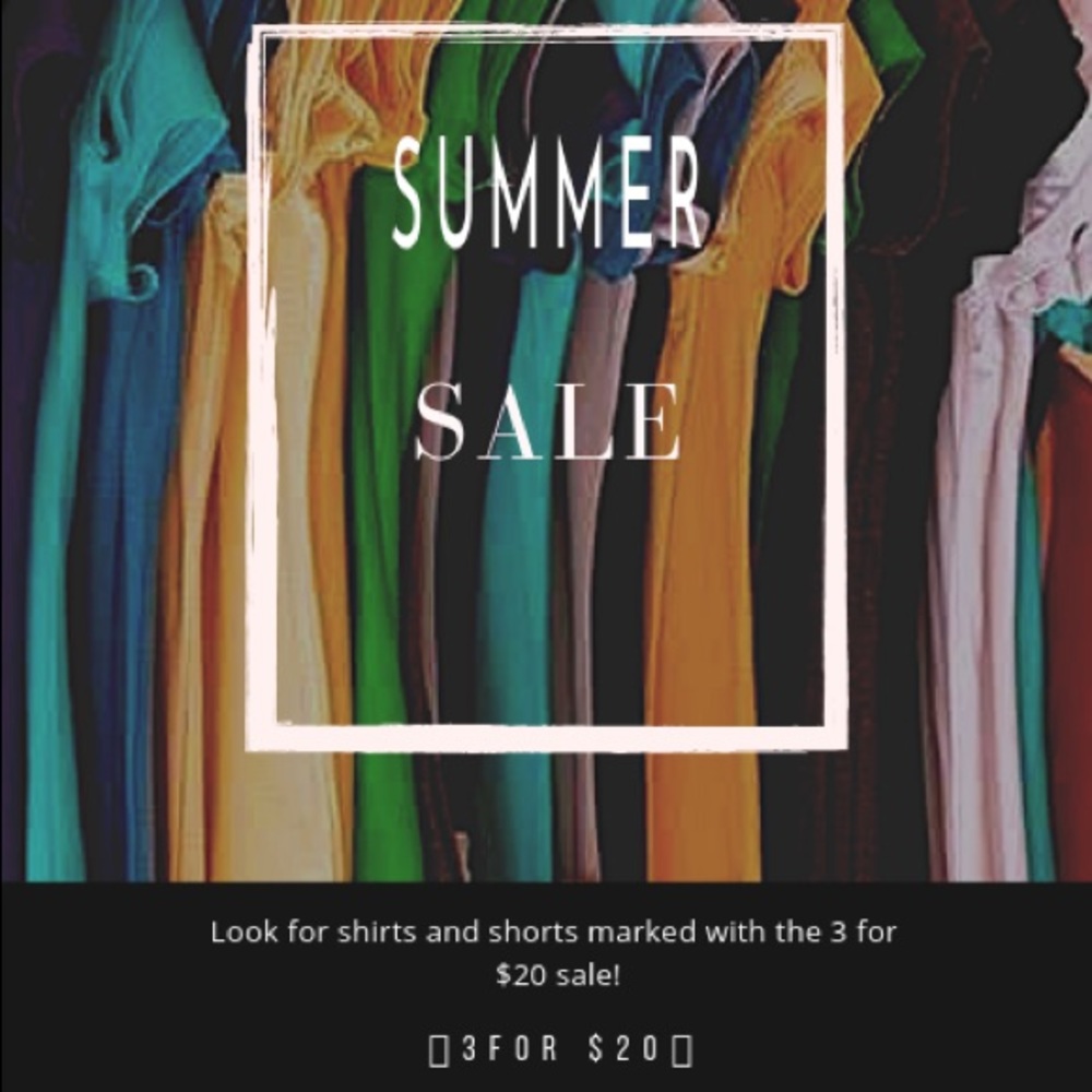 SUMMER SALE